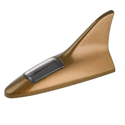 Shark Fin Light With Remote, LED Signal Antenna Solar Shark Fin Car Roof Light Sensor Decoration Flashing Lamps,��Solar Powered Radio Signal for Car Lamp Accessories (1 P