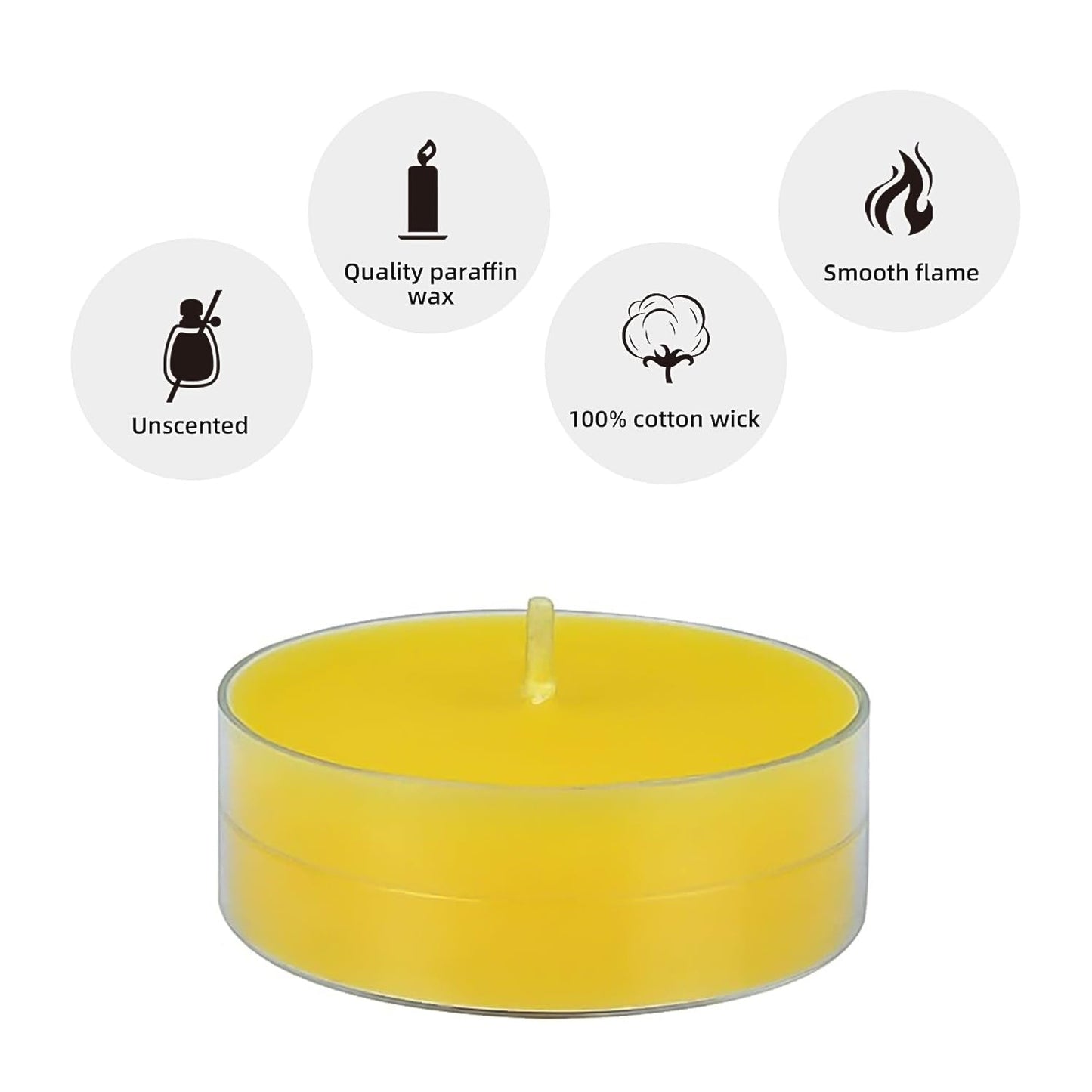 Tealight Diwali Candle ��� Smokeless, Long-Burning, Mix Color, Diwali (1 Pc / Mix