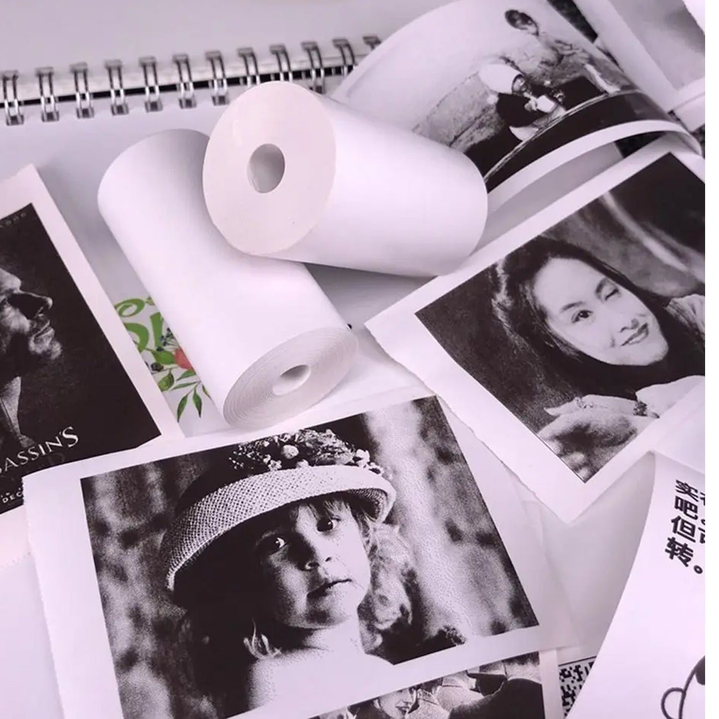 Thermal Printer Paper Roll ��� Aging Resistant, Fast Color, Portable (1 Pc / Printing Paper