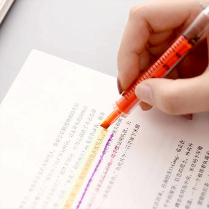 Creative Fluorescent Highlighter ��� Watercolor Marker for Kids, Study & Office