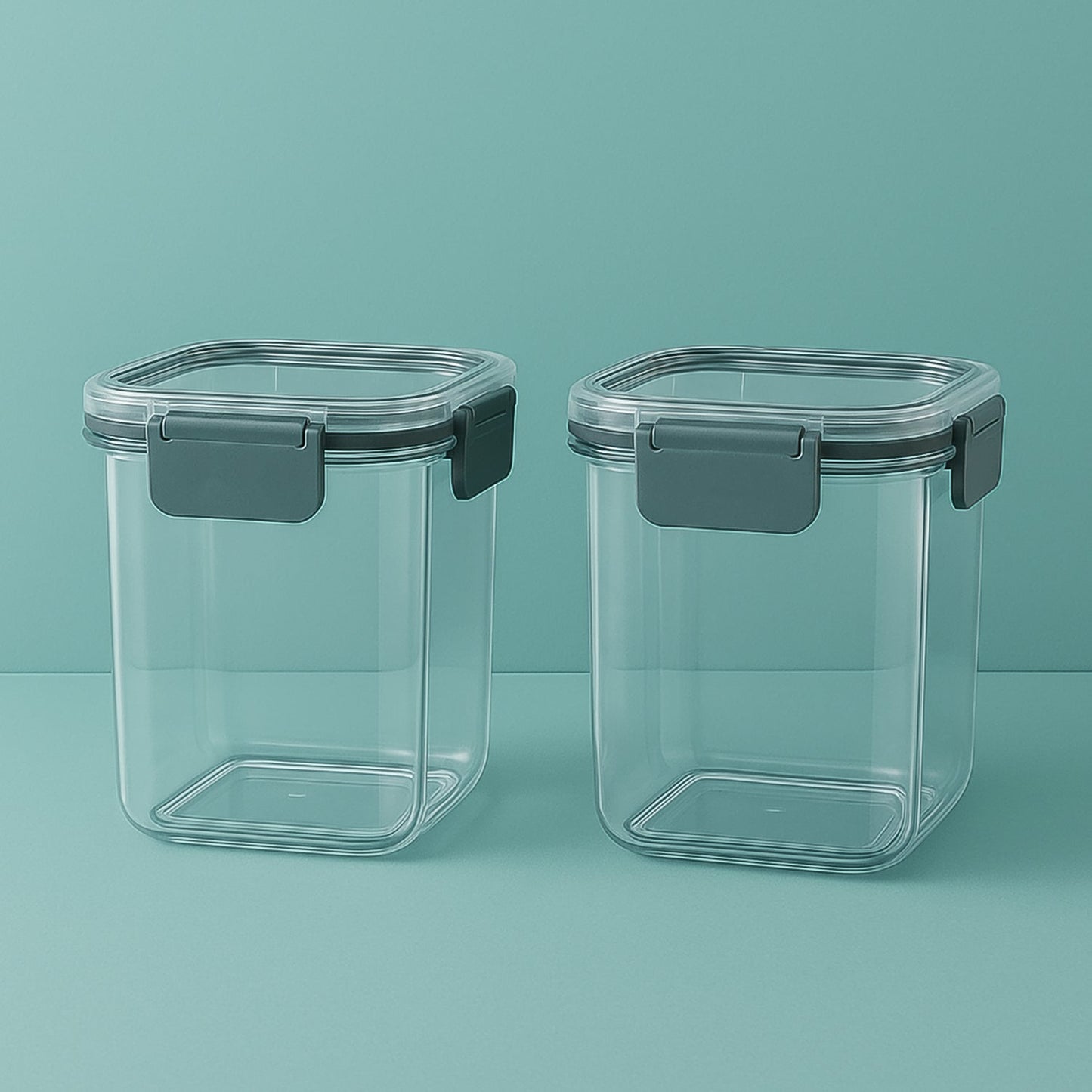 Apex Press N��� Lock Airtight Food Storage Container Set (2Pc/900ml)