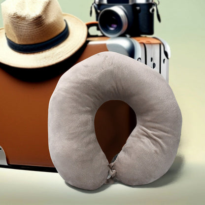 Soft Neck Pillow for Car, Home, Airplane Travel, Travel Neck Pillow for Sleeping & Travel Essentials for Neck Rest��Multipurpose Comfortable Head Rest Neck Holder Pillow (1
