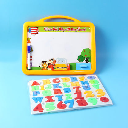 2-in-1 Kids Writing Board Set ��� Double-Sided Whiteboard & Blac