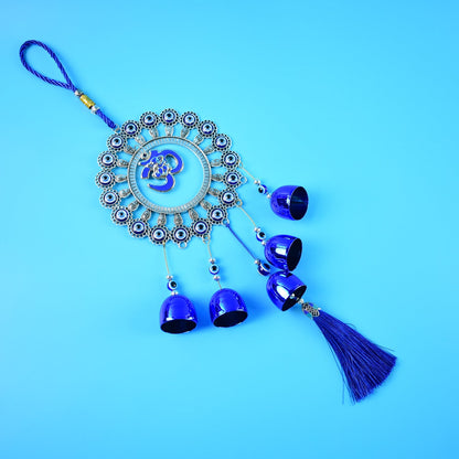 Home D��cor OM Evil Eye Wind Chime Hanging Orna