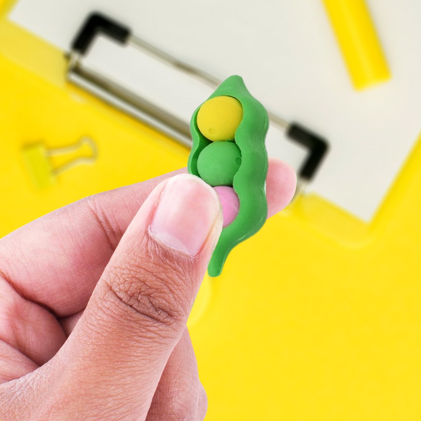 3D Mix Design Fancy & Colorful Erasers ��� Cute Novelty Eraser Set for Kids & School Prize (