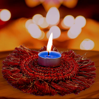 Tealight Diwali Candle ��� Smokeless, Long-Burning, Mix Color, Diwali (1 Pc / Mix