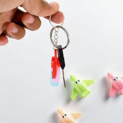 Compact Pop It Keychain ��� Fun Stress Relief Fidget Toy (1 Pc | Mix D