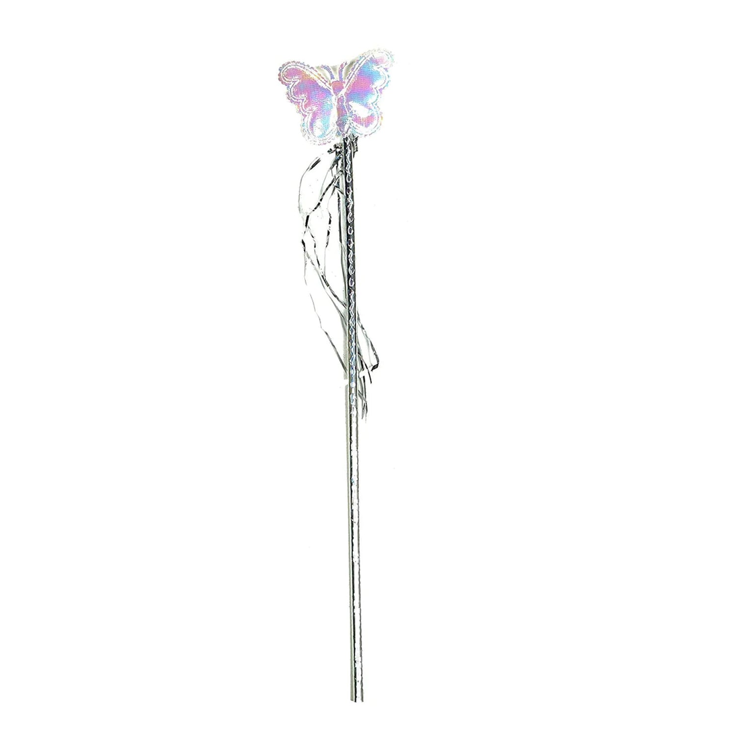 Baby girl���s colorful fairy wings costume with wand, multi