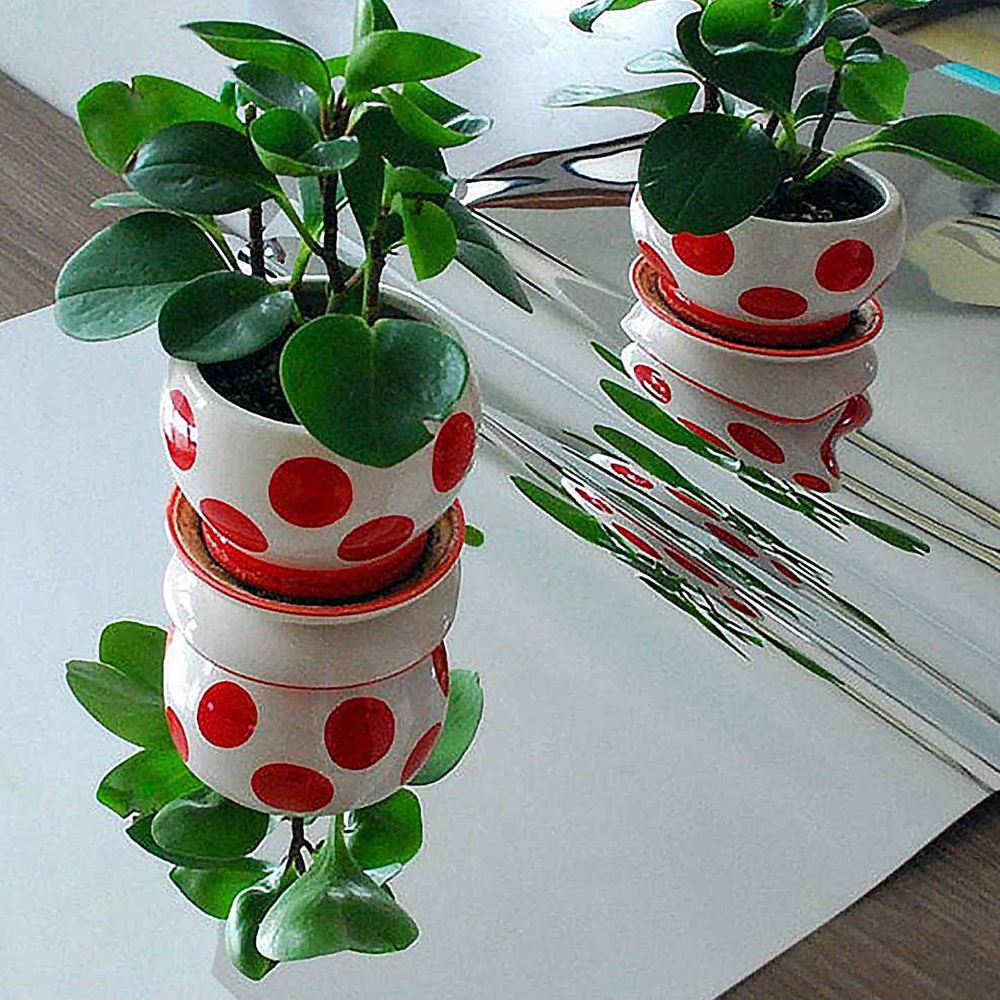 3D Mirror Wall Stickers Wall Mirror Decorative Mirror Paper for Home, Living Room Wall, Bedroom Wall, TV Backdrop Use Paper (100��50 Cm / 3