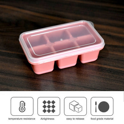 6-Cavity Silicone Ice Tray ��� Ideal for Kitchen & Ho