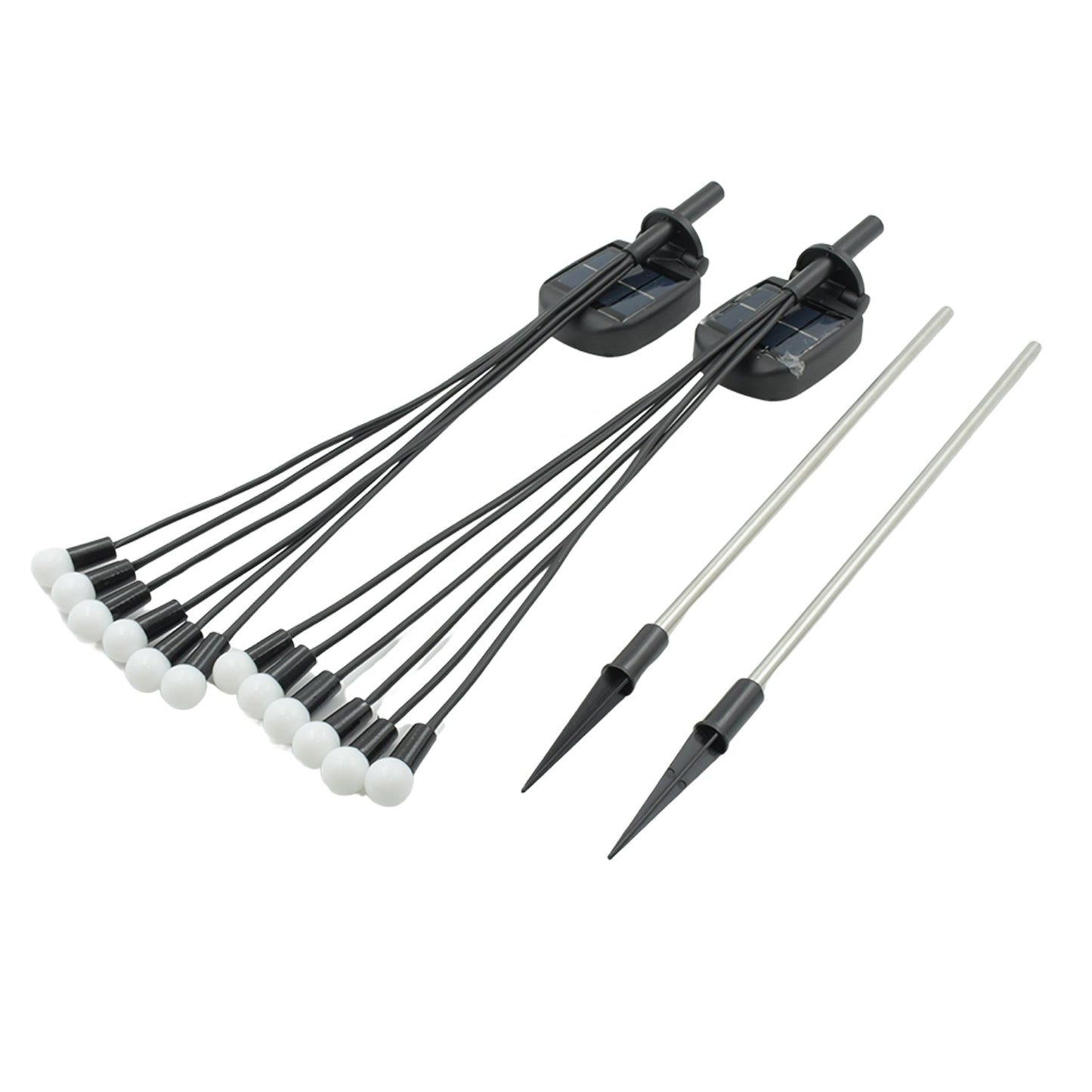 Solar firefly lights with warm LED for garden d�ï¿