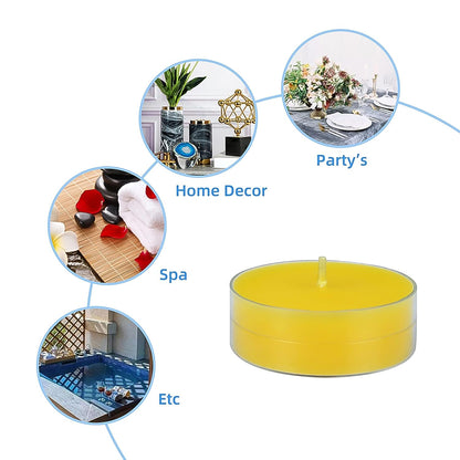 Tealight Diwali Candle ��� Smokeless, Long-Burning, Mix Color, Diwali (1 Pc / Mix