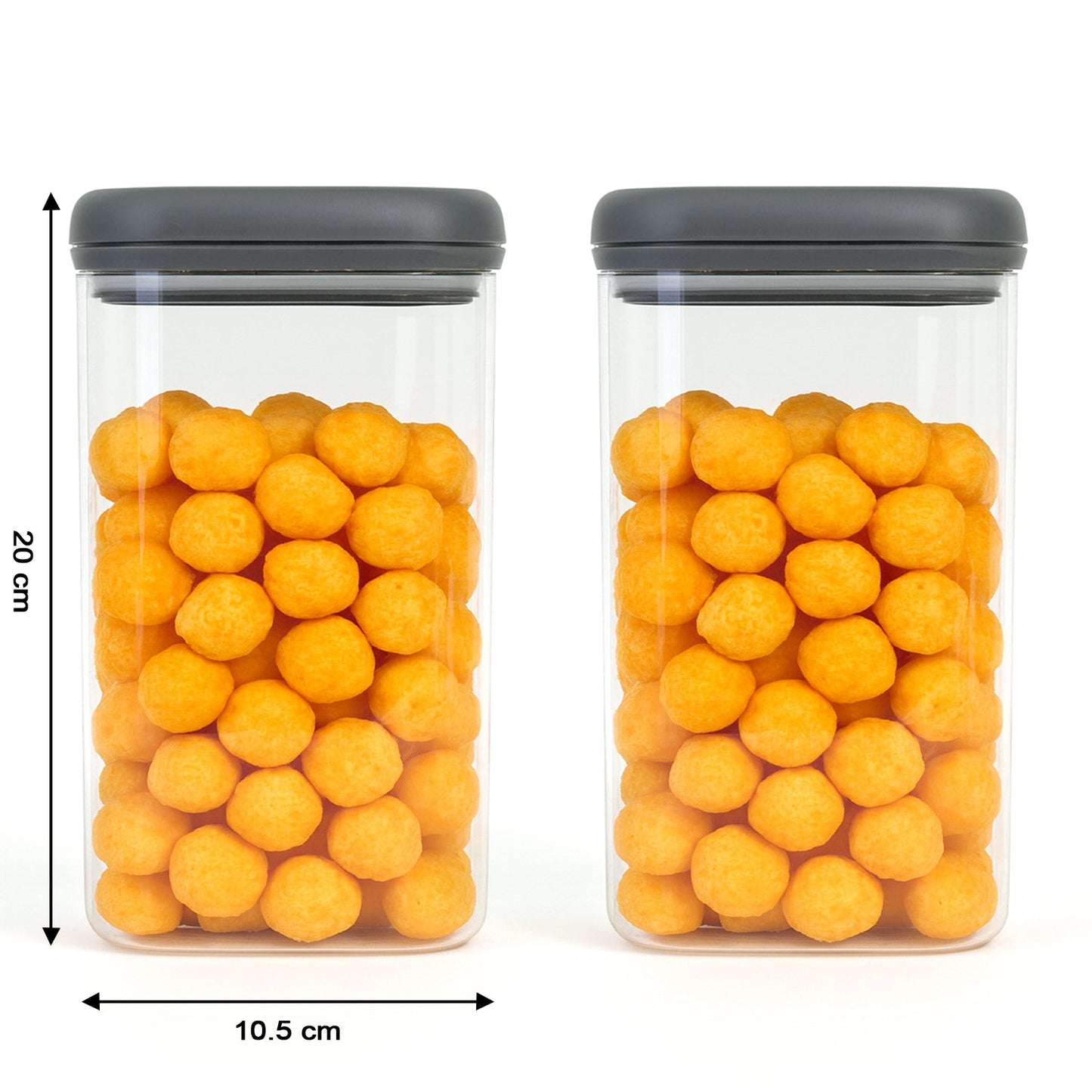 Supermom Airtight Kitchen Storage Containers ��� (2 Pc Set / 15