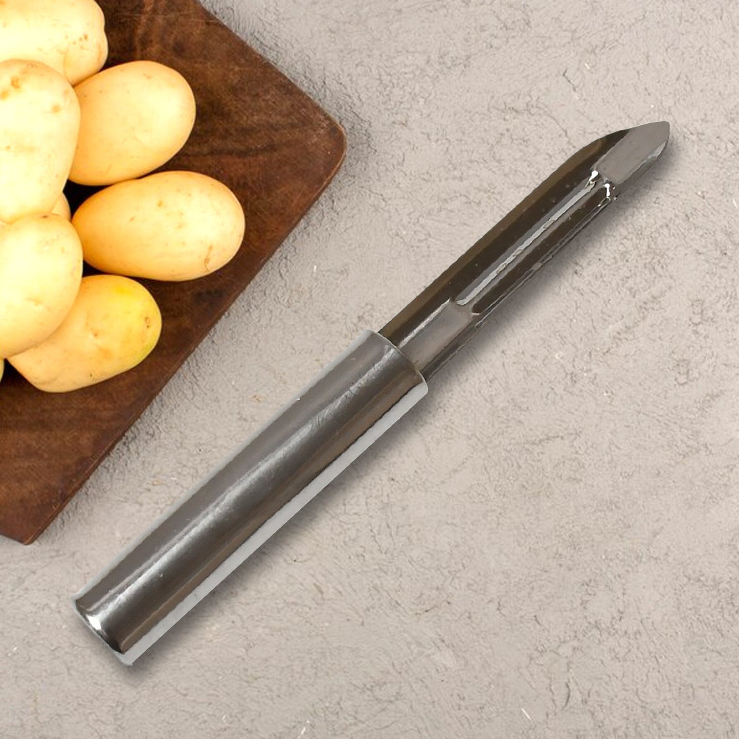 Stainless Steel Peeler Set ��� Multi-Purpose Handle for Peeling & Shredding (12 Pc