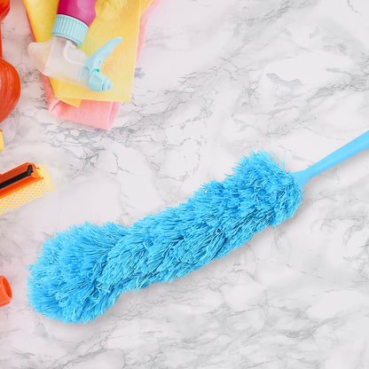Adjustable Long Handle Microfiber Dust Brush ��� Foldable Ceiling & Appliance C