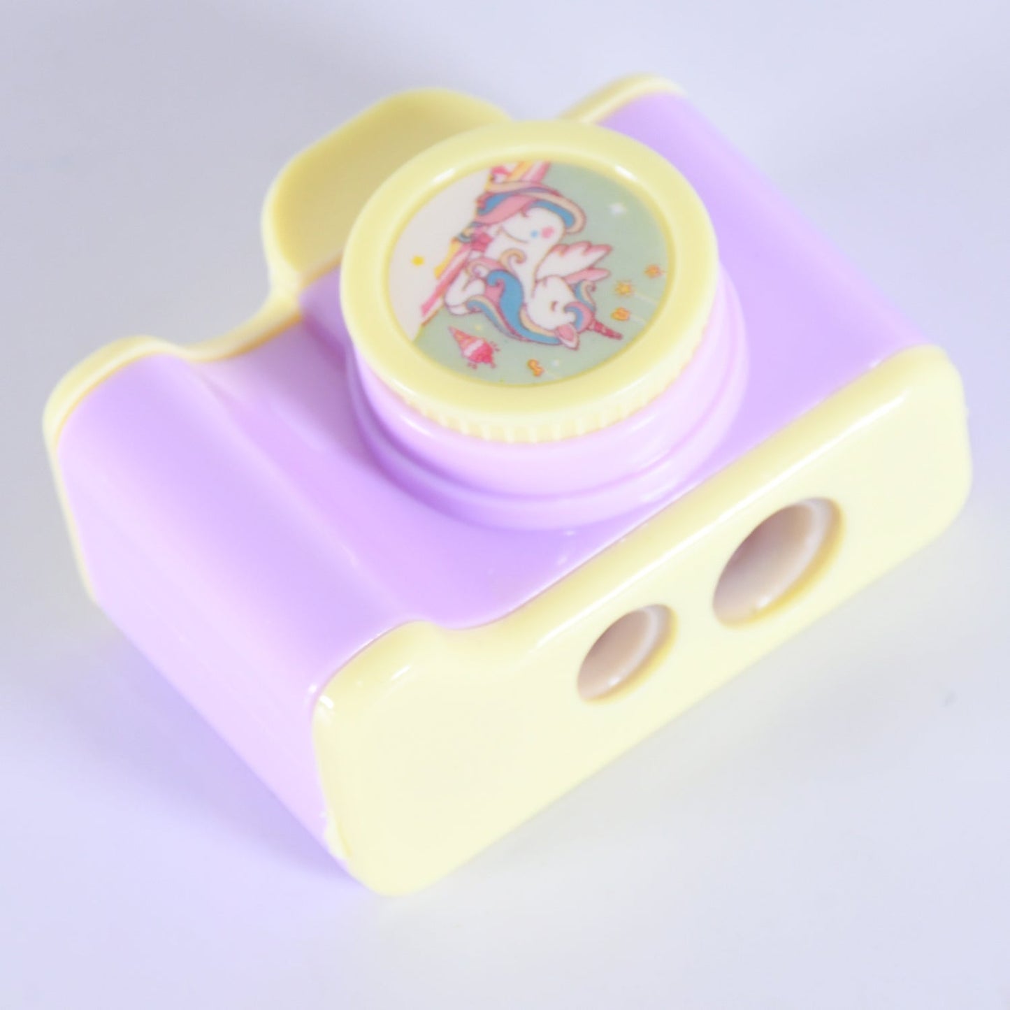 Camera Shape Pencil Sharpener ��� Stylish & Lightweight Manual Sharpener for Kids & Office Use