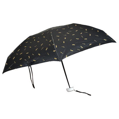 3-Fold Cute Umbrella ��� Sun & Rain Protection, UV Shield (1 Pc / With Zip
