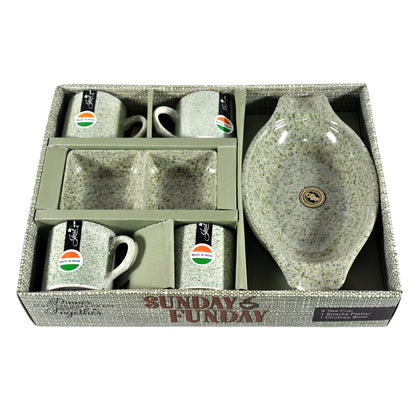 Sunday Funday 6-Piece Tea Set ��� Platter & Dua