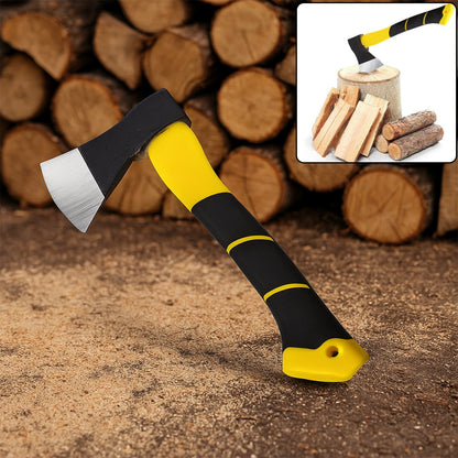 600g Hatchet Axe Fiberglass Body Rubberized Handle