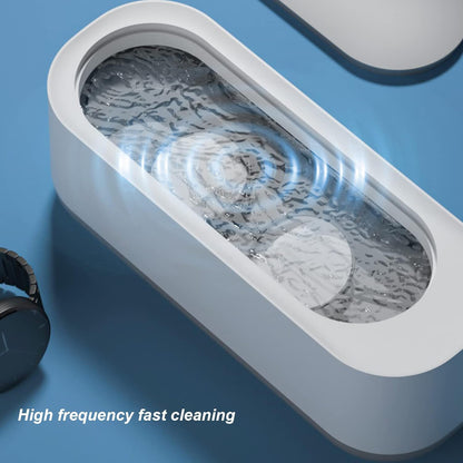 Ultrasonic Jewellery Cleaner ��� Portable High-Frequency Cleaning Machine (Battery Not Inc