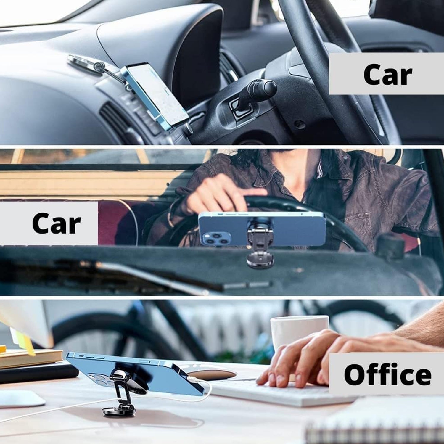 360�� Rotating Magnetic Car Phone Ho