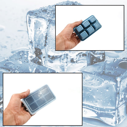 6-Grid Silicone Ice Tray ��� Ideal for Household Ice