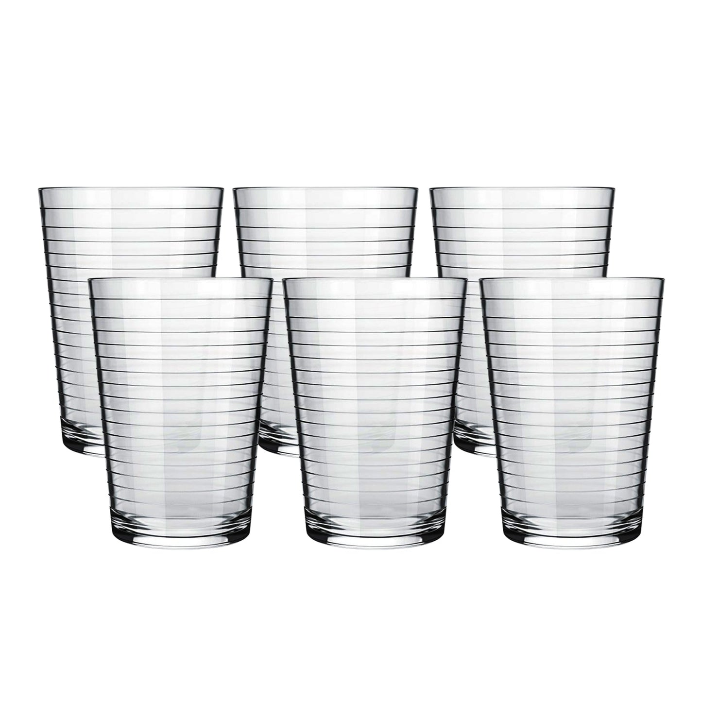 Apex Pyramid Ringo Plastic Glass ��� 300ml Approx | Durable, Crystal-Clear T