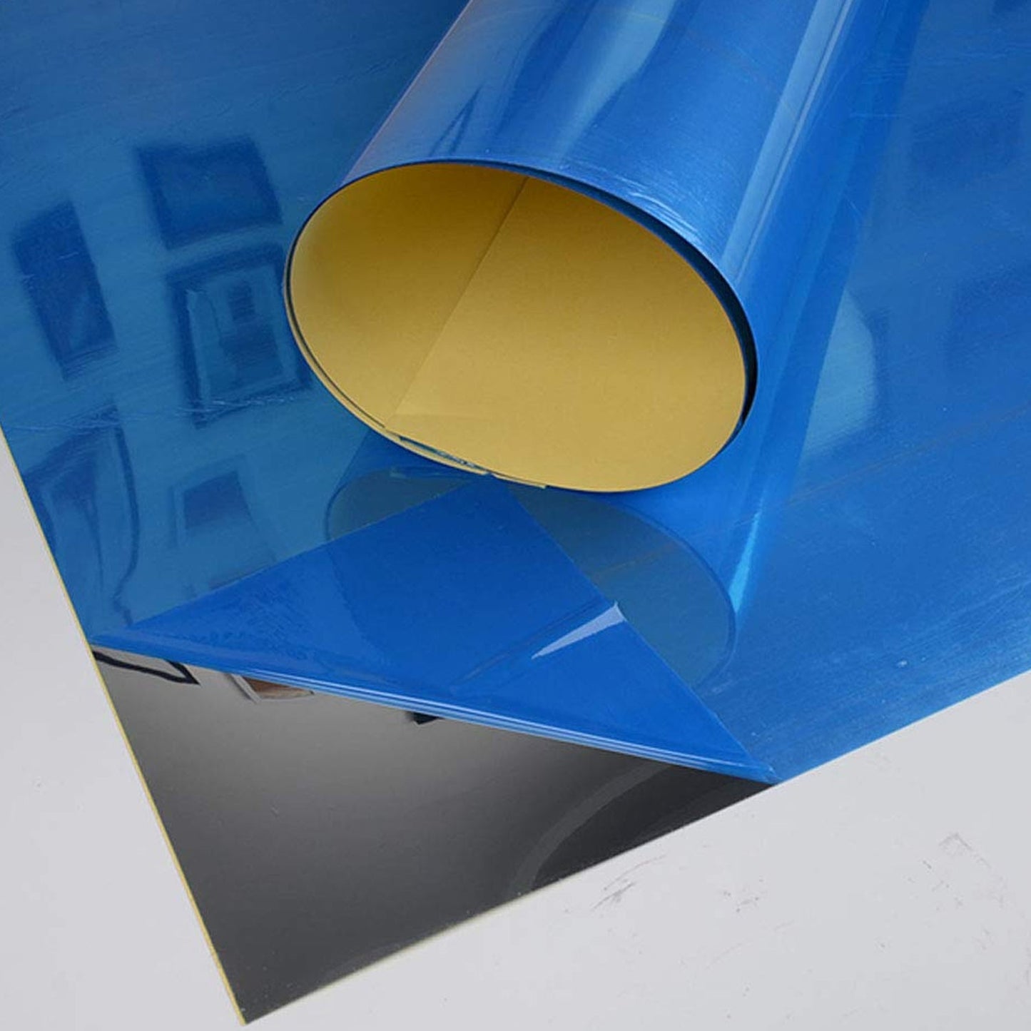 3D Mirror Wall Stickers Wall Mirror Decorative Mirror Paper for Home, Living Room Wall, Bedroom Wall, TV Backdrop Use Paper (100��50 Cm / 3