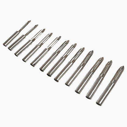 Stainless Steel Peeler Set ��� Multi-Purpose Handle for Peeling & Shredding (12 Pc