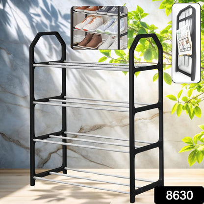 4 Layer Space���saving Shoes Show Rack Folding Shoe Rack