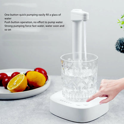 USB Charging Desktop Water Dispenser ��� Smart One Button Operation, Portable Water Pump for Home &