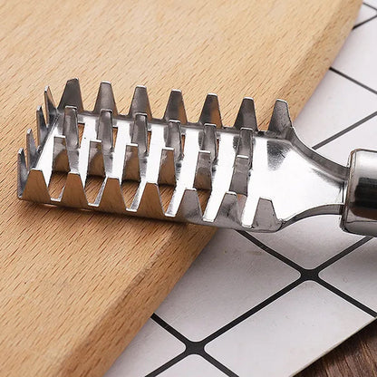 Stainless Steel Fish Scale Remover Scraper ��� Sawtooth Kitche