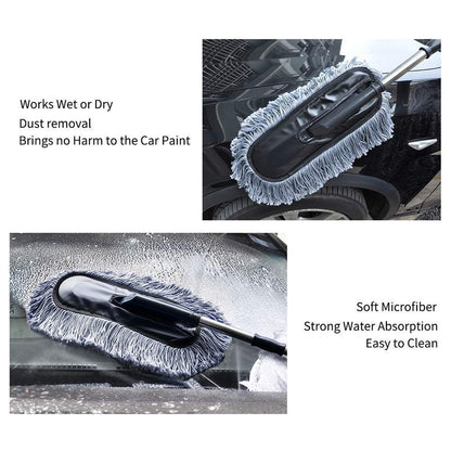 Car Dust Brush ��� Gentle and Efficient Cleaning Tool for Interior and Exterior, Car Duster