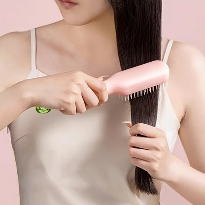 Self-Cleaning Hairbrush ��� Anti-Static, Detangling, Rotating Massage Comb, Hair acces