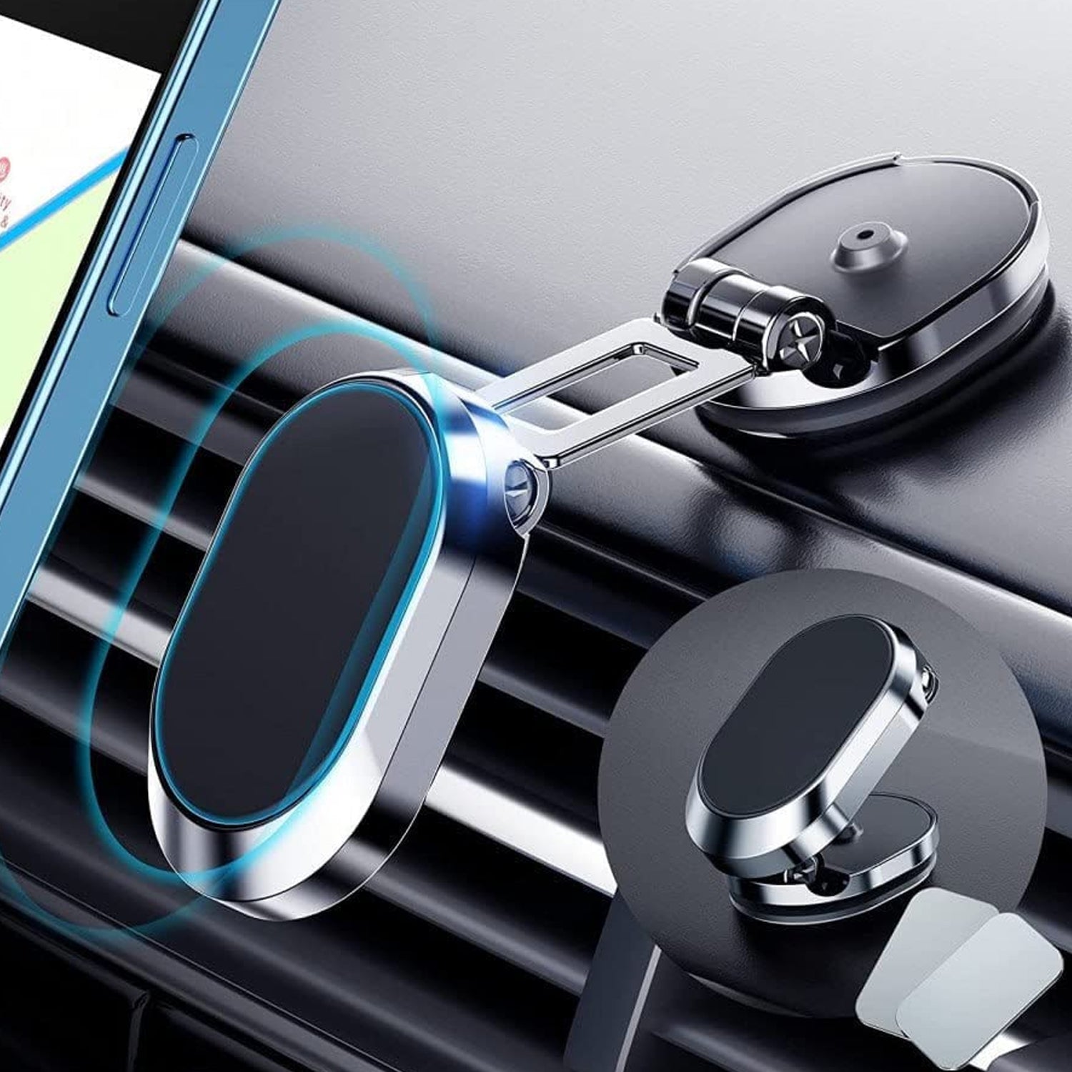 360�� Rotating Magnetic Car Phone Ho