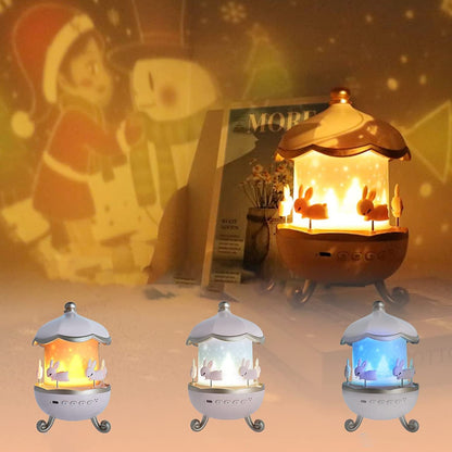 Bunny���s Carousel Rotating LED Night