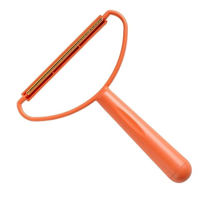 2-in-1 Portable Lint Remover ��� Long-Handle Brush & Sticky Roller for Clothes, Furniture & Carpets