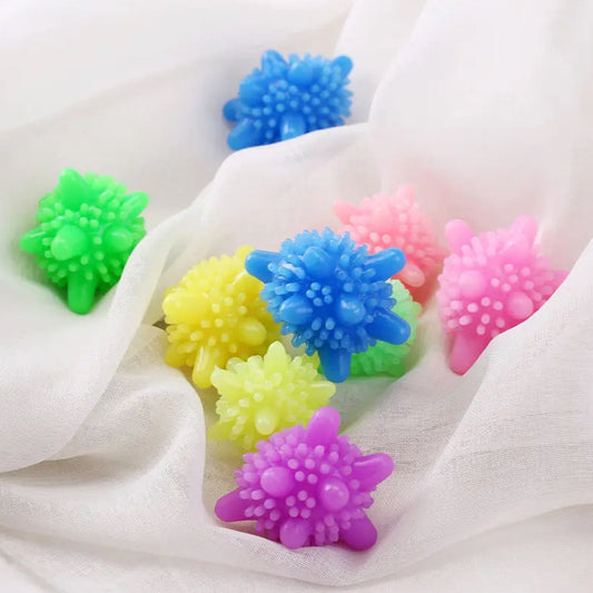 Soft Star Laundry Dryer Balls ��� 10-Piece Multi-Color Clothes So