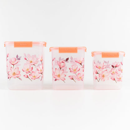 Organiza Floral Food Storage Set ���