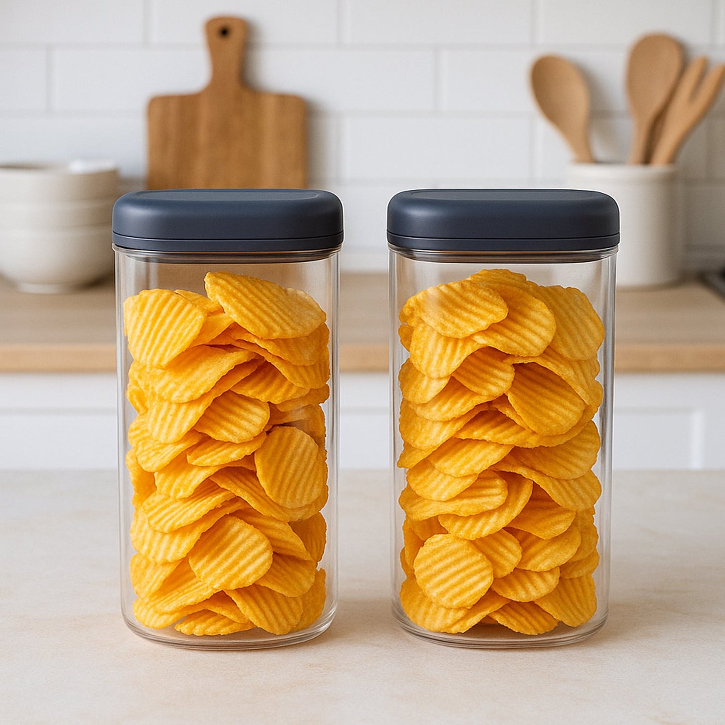 Supermom Airtight Kitchen Storage Containers ��� (2 Pc Set / 15