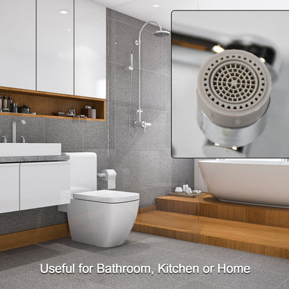 Splash Faucet Filter ��� 180�� Rotating Sprayer, Double O-Ring, Movable Water-Saving Sink Aerator Extend
