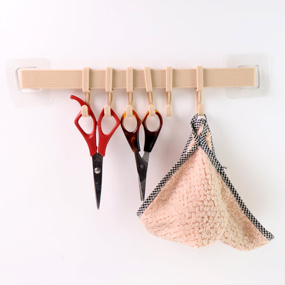 HookMaster Adhesive Wall Rack