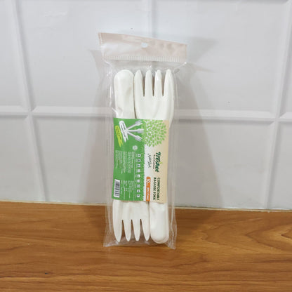 Compostable Bagasse Fork ��� 10 Pc
