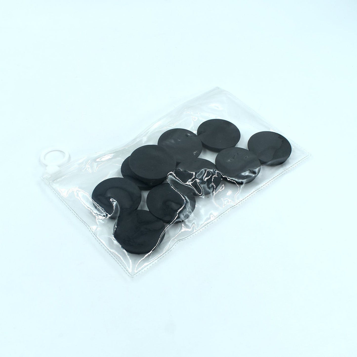 Mobile  holder with transparent pouch