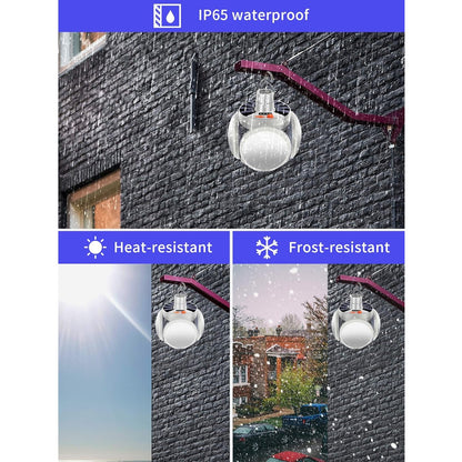 Solar Multi-Functional Emergency LED Light ��� USB Rechargeable, 5 Modes, Foldable, SOS & IP65 Wate