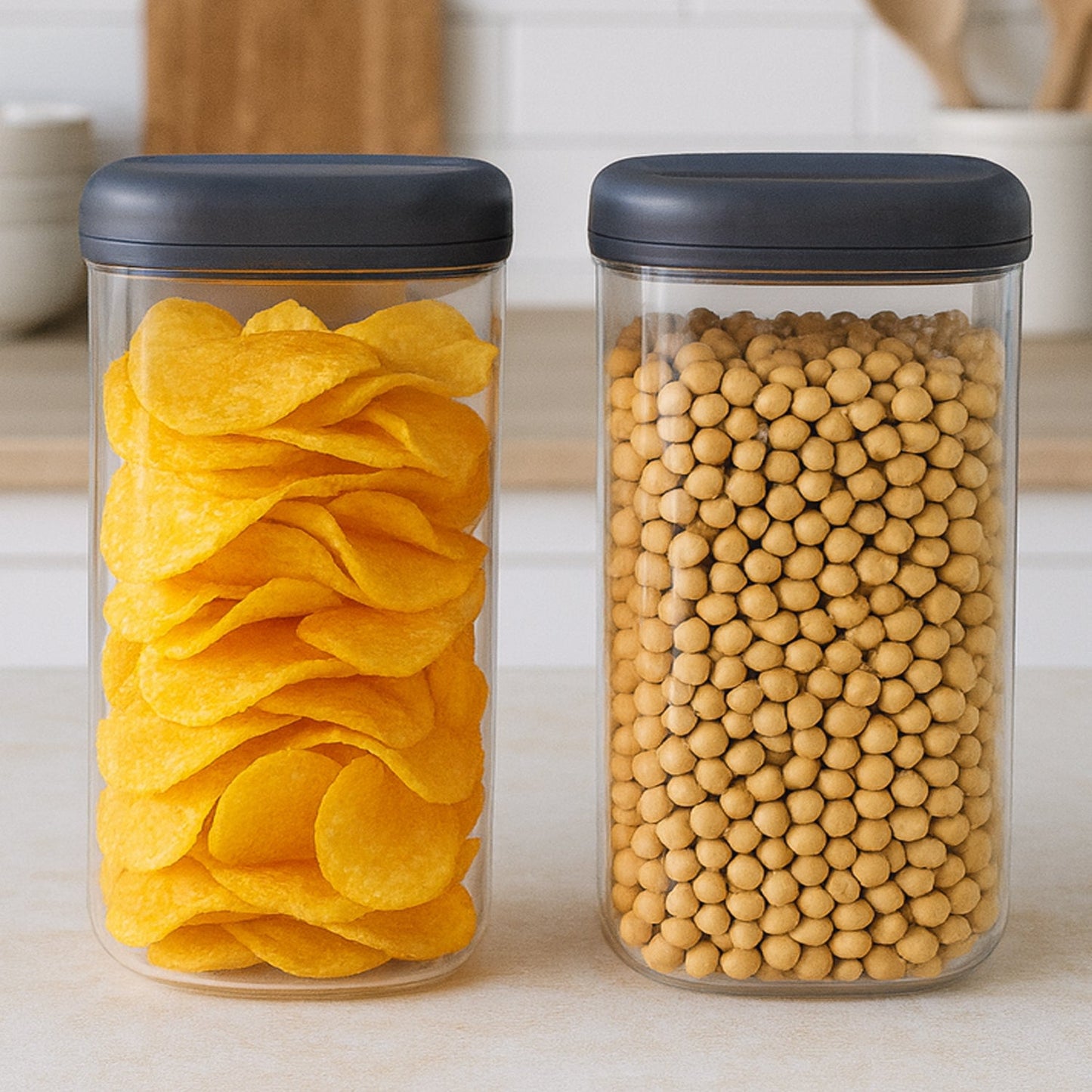 Supermom Airtight Kitchen Storage Containers ��� (2 Pc Set / 15