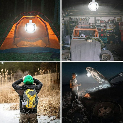 Solar Multi-Functional Emergency LED Light ��� USB Rechargeable, 5 Modes, Foldable, SOS & IP65 Wate