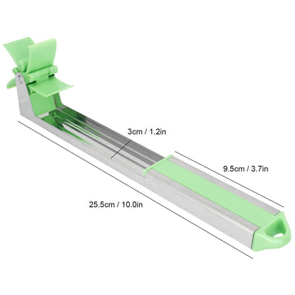 Stainless Steel Washable Watermelon Cutter ��� Windmill Slicer &