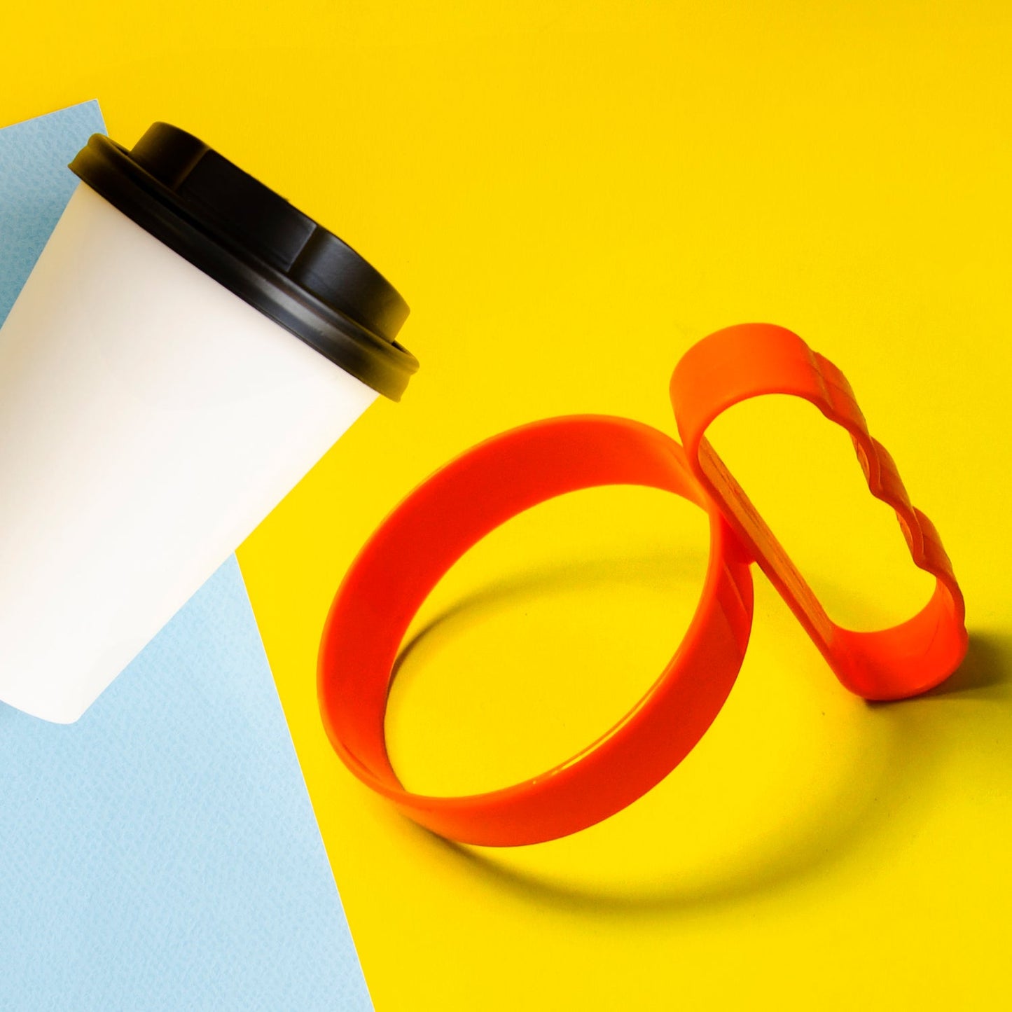 Anti-Slip Plastic Tumbler Handle ��� Lightweight Cupholder Grip