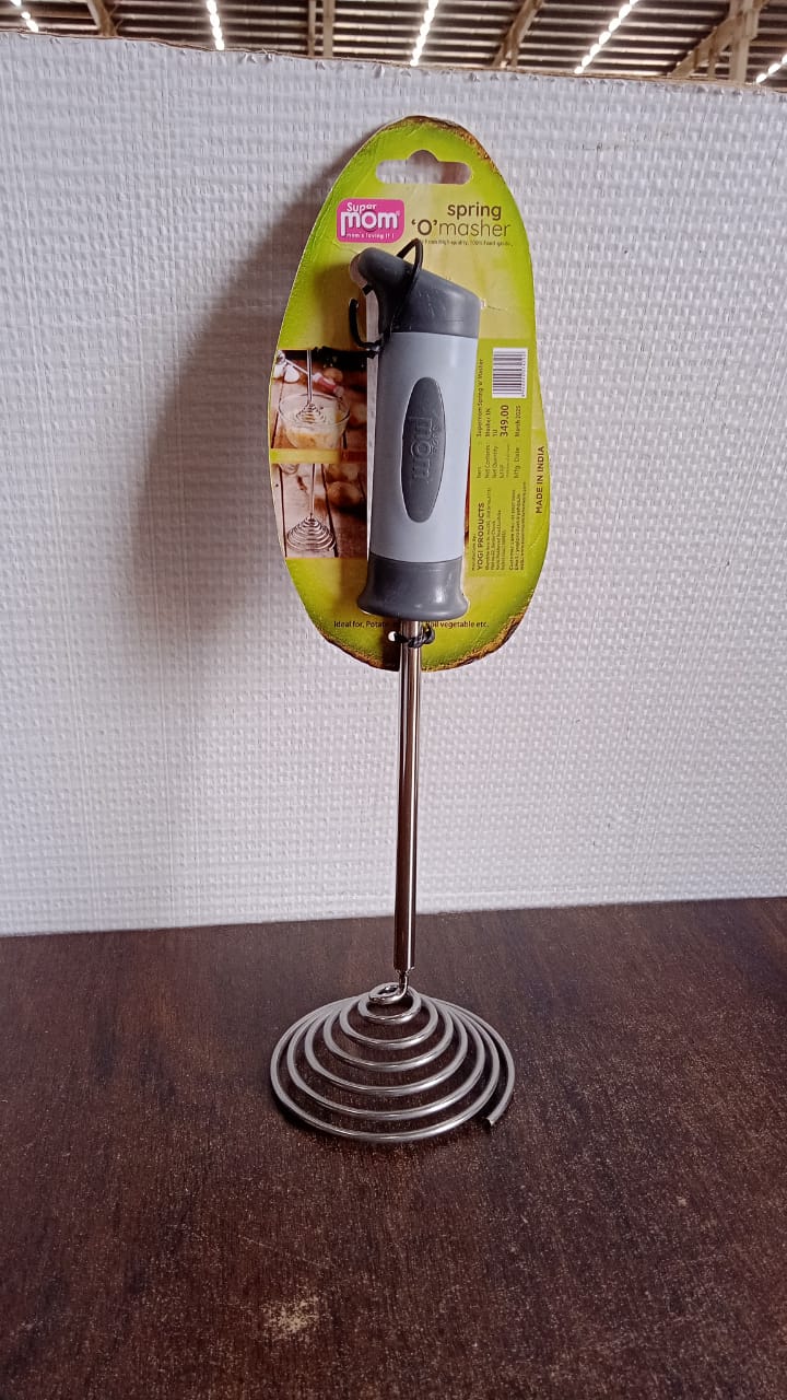 Supermom Spring O���Masher Heavy Duty Stainless Steel Vegetable & Potato